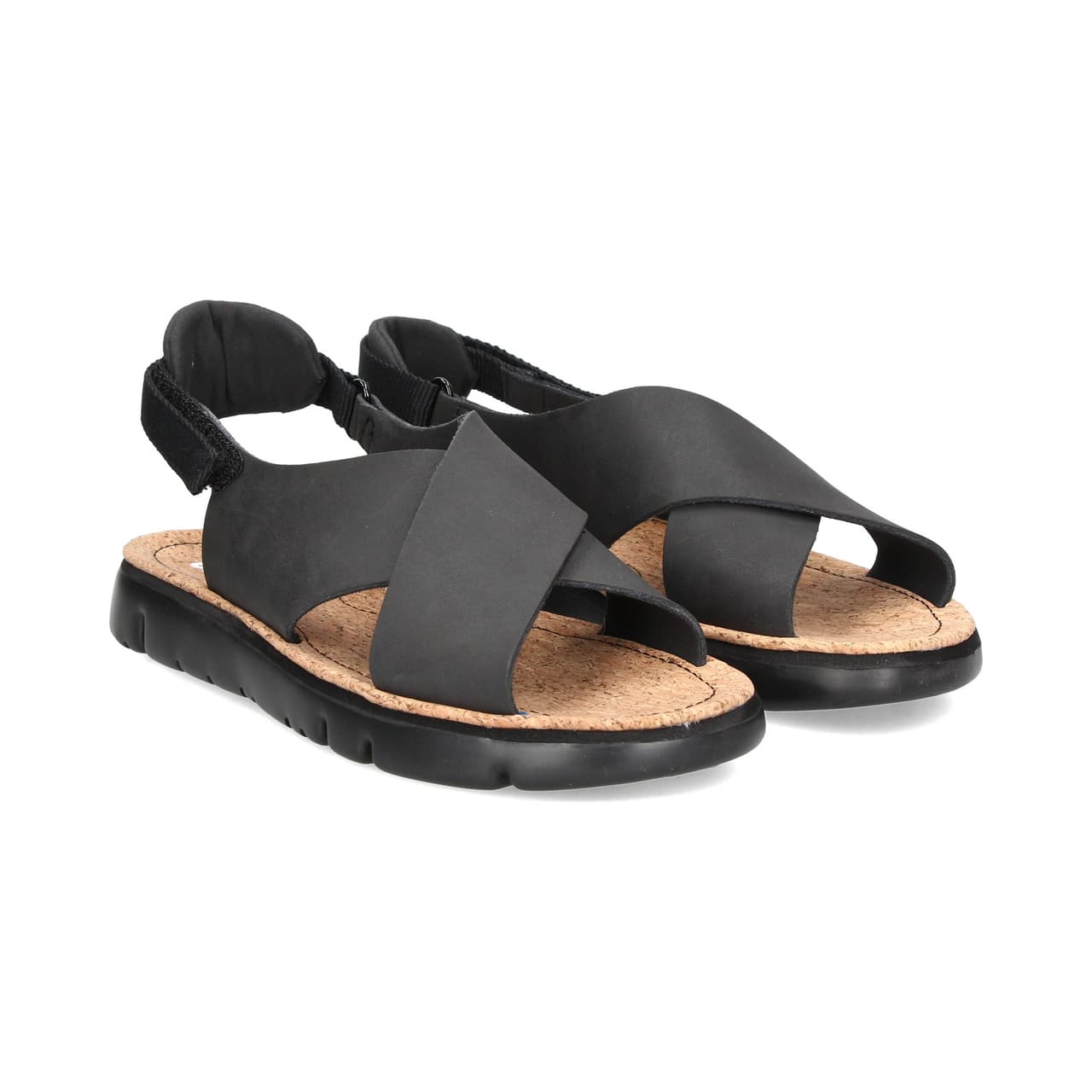 Camper Sandalia Cruzada Negro