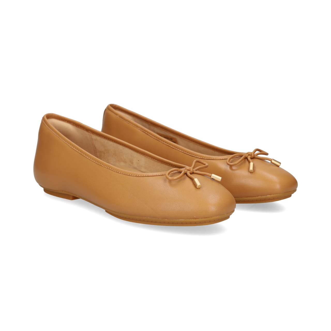 Fitflop Bailarina Lazo Piel Beige