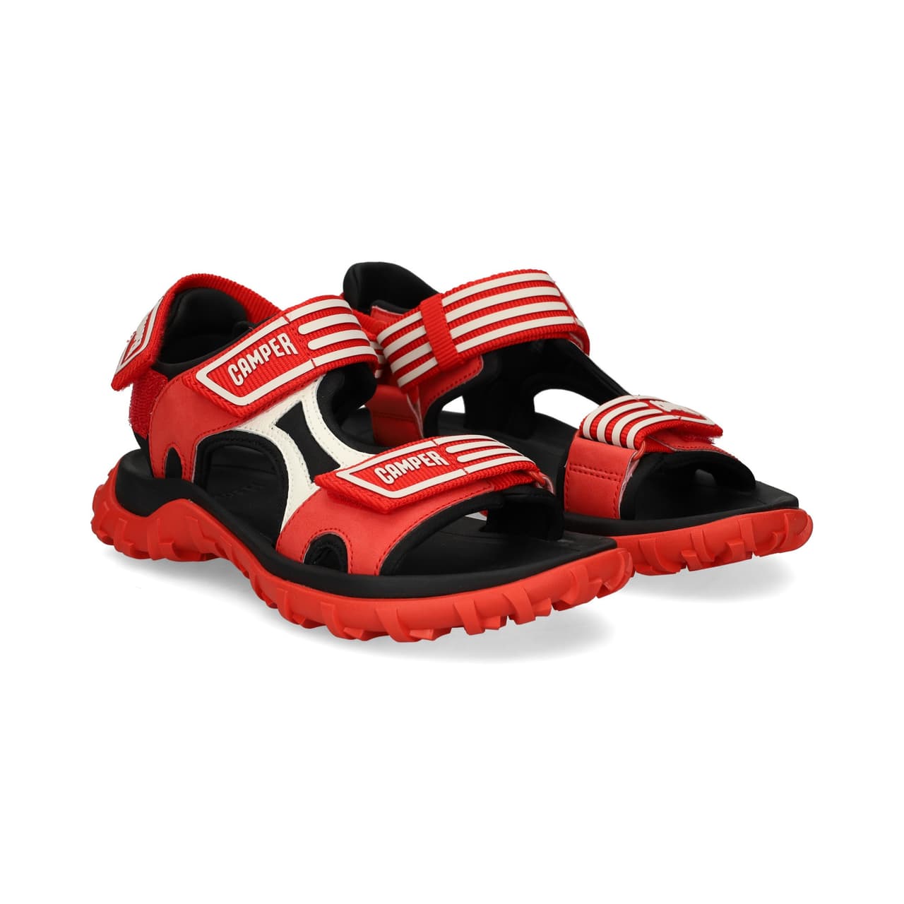 Camper Surfera 3 Velcros Rojo Multicolor