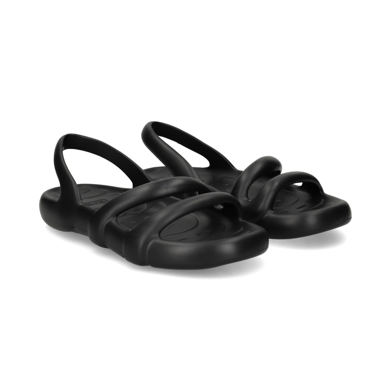 Camper Sandalia Acolchada Negro
