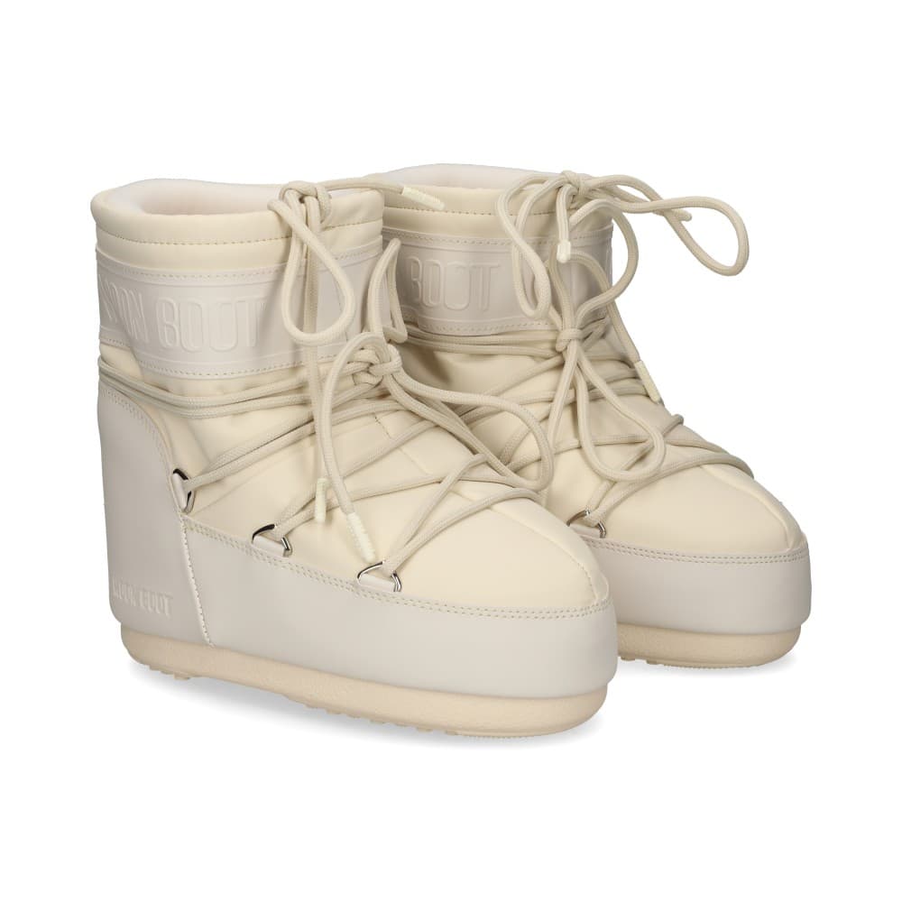 Moon Boot Botines Planos Mujer - Blanco