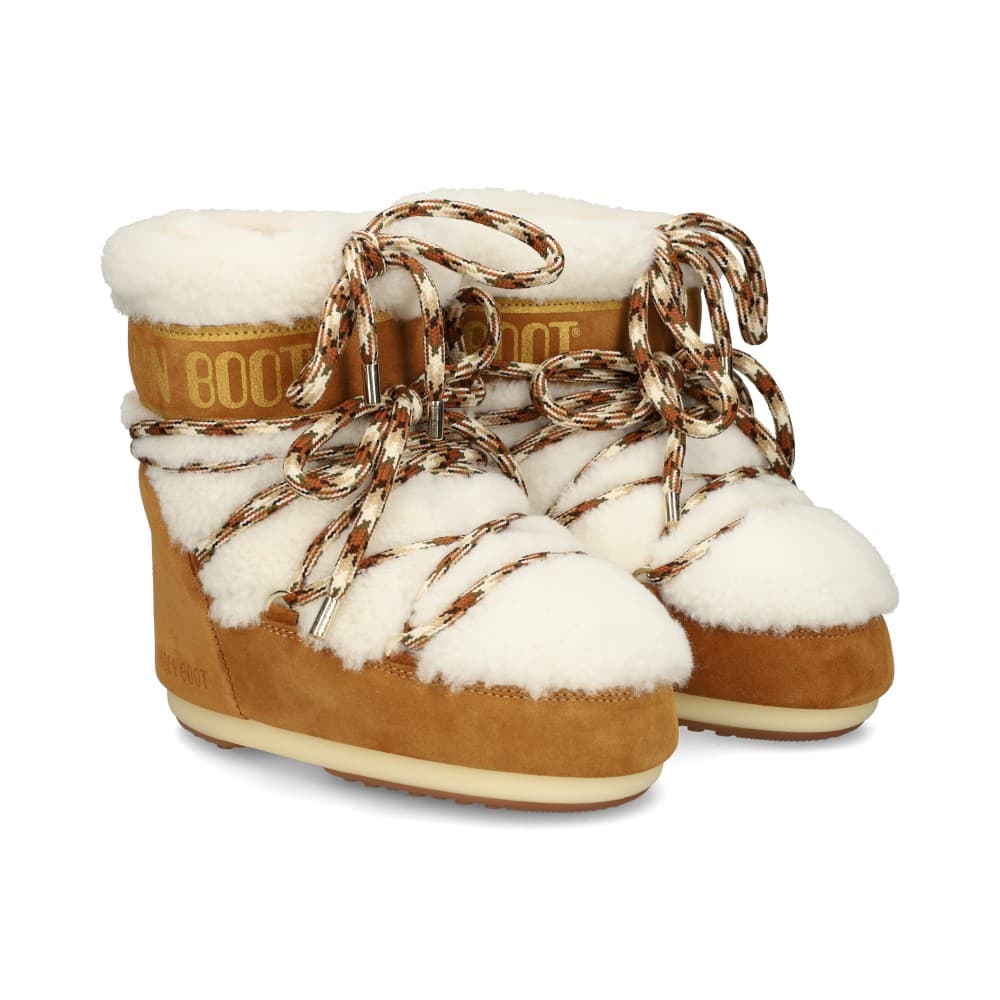 Moon Boot Botines Planos Mujer - Blanco