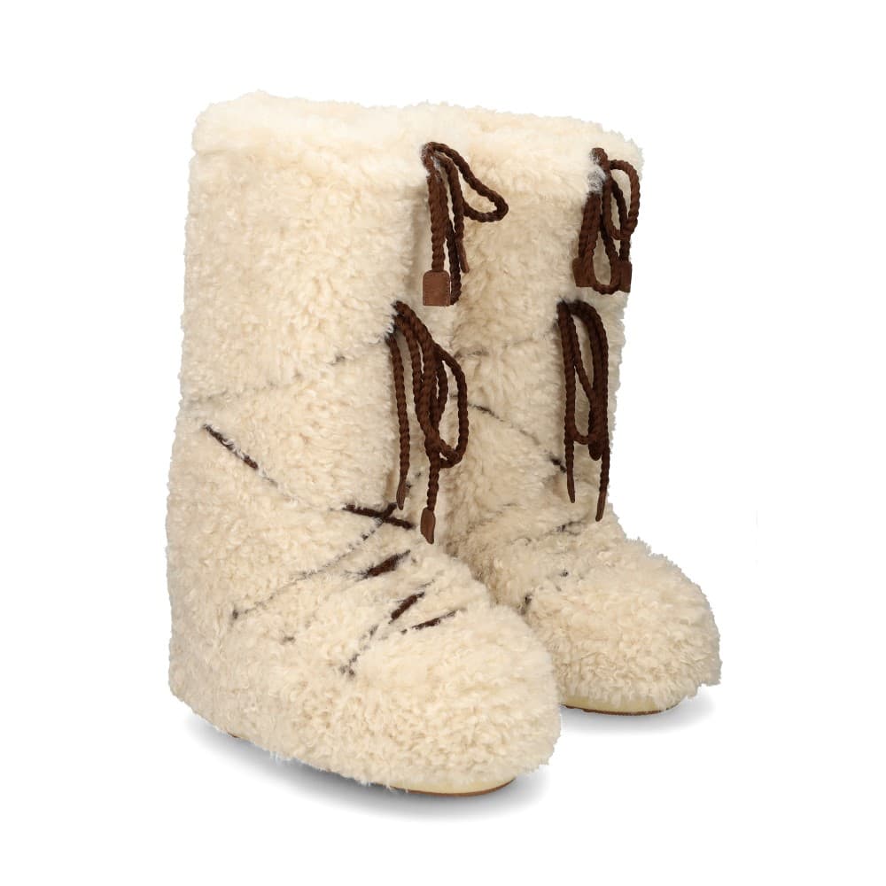 Moon Boot Botas Planas Mujer - Blanco