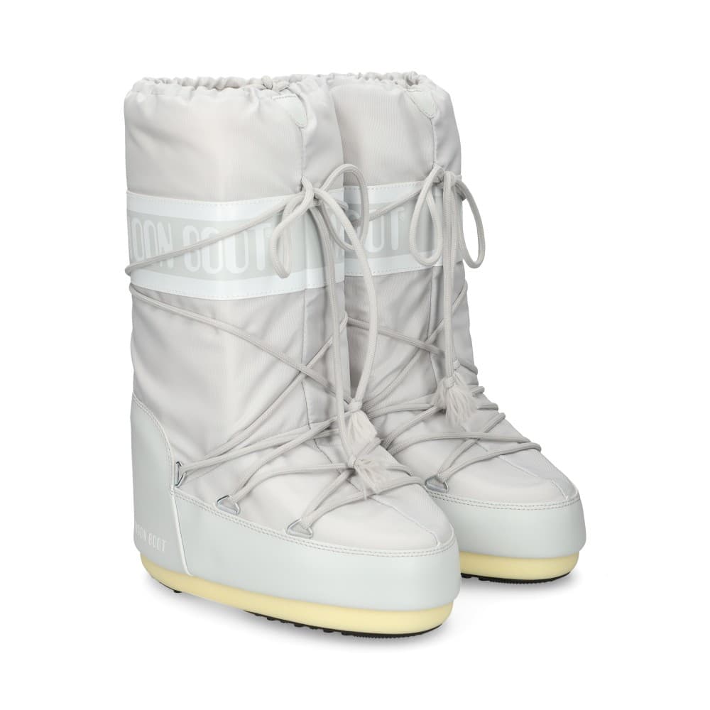 Moon Boot Botas Planas Mujer - Gris