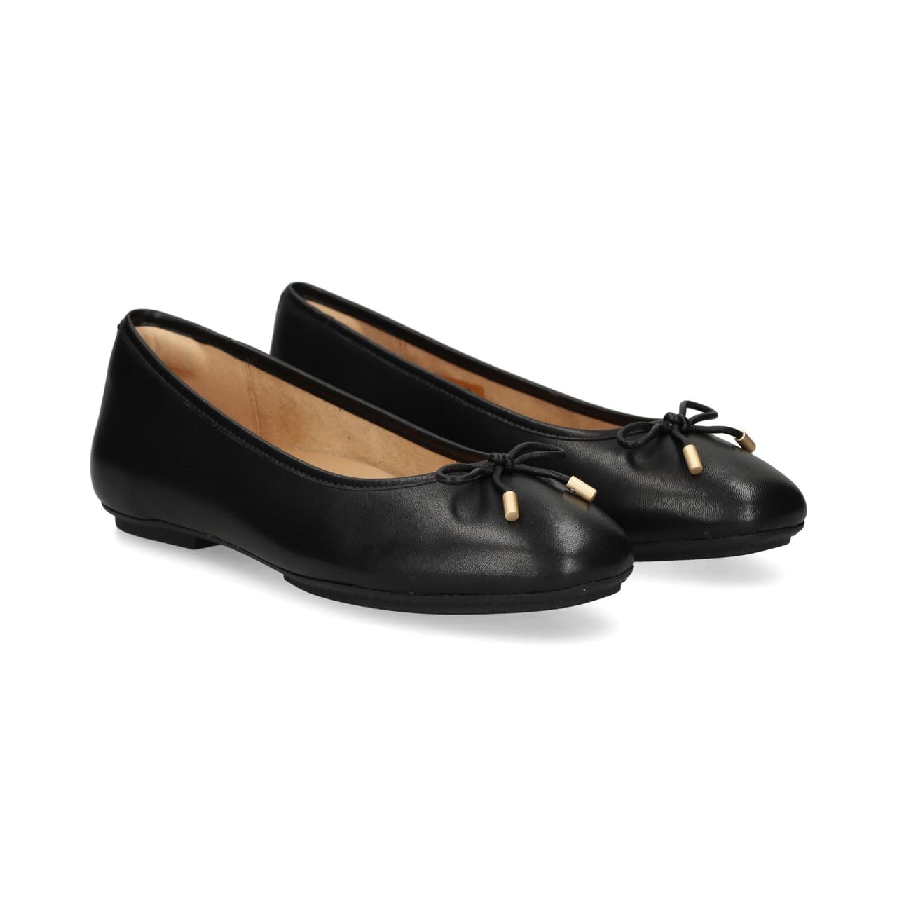 Fitflop Bailarina Lazo Piel Negro