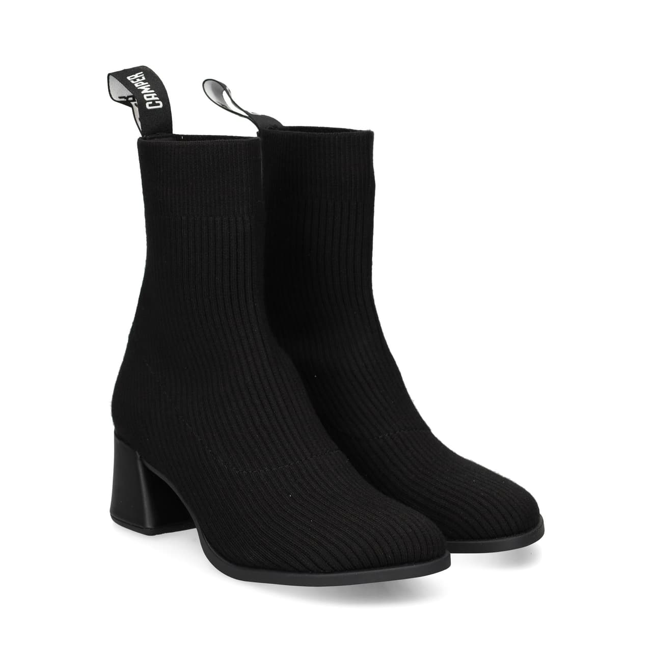 Camper Botin Calcetin Negro