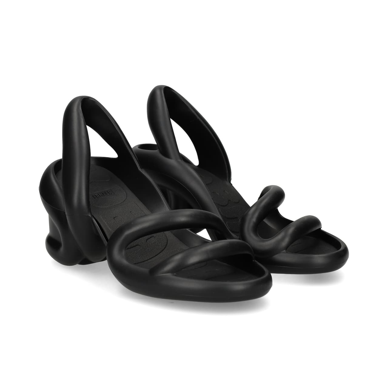 Camper SANDALIA LIGERA ACOLCHADA NEGRO Negro Matt
