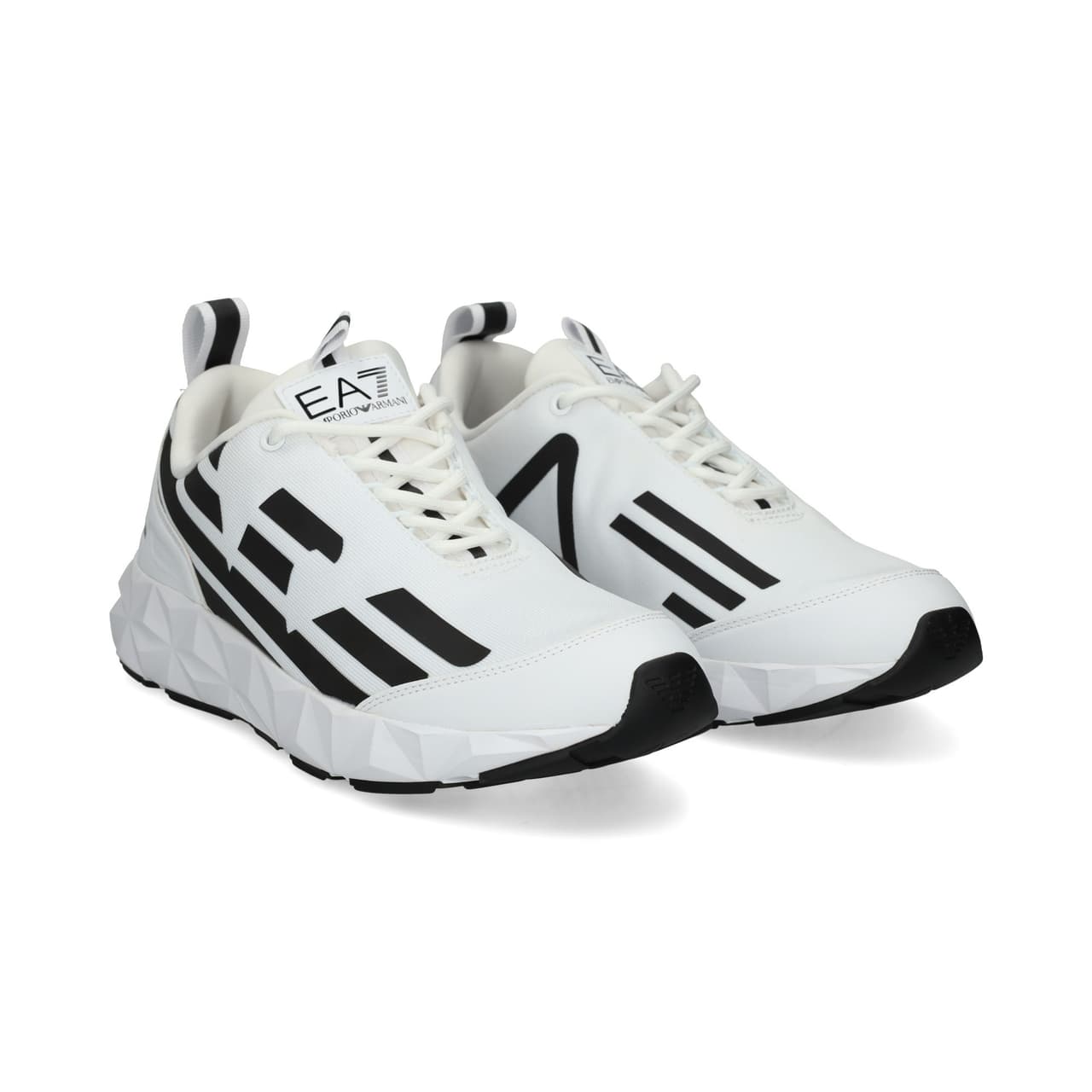 EA7 Aguila Negro Deportivo Nylon Blanco White/Blac