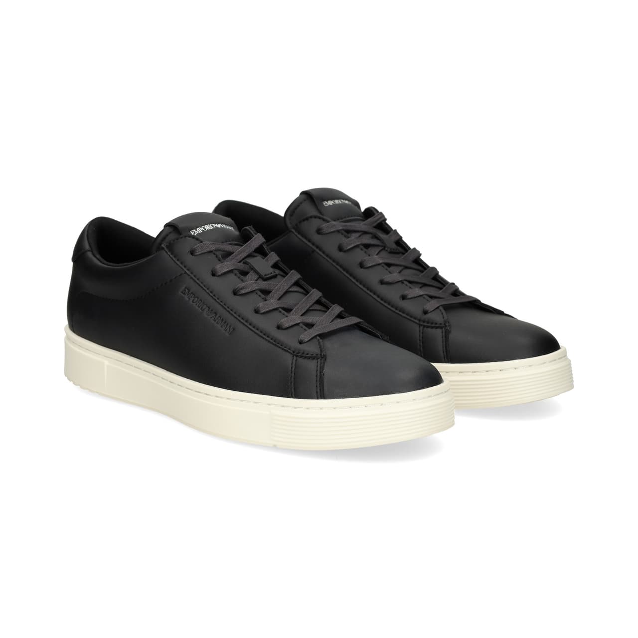 Emporio Armani Deportivo Piel Negro UC001