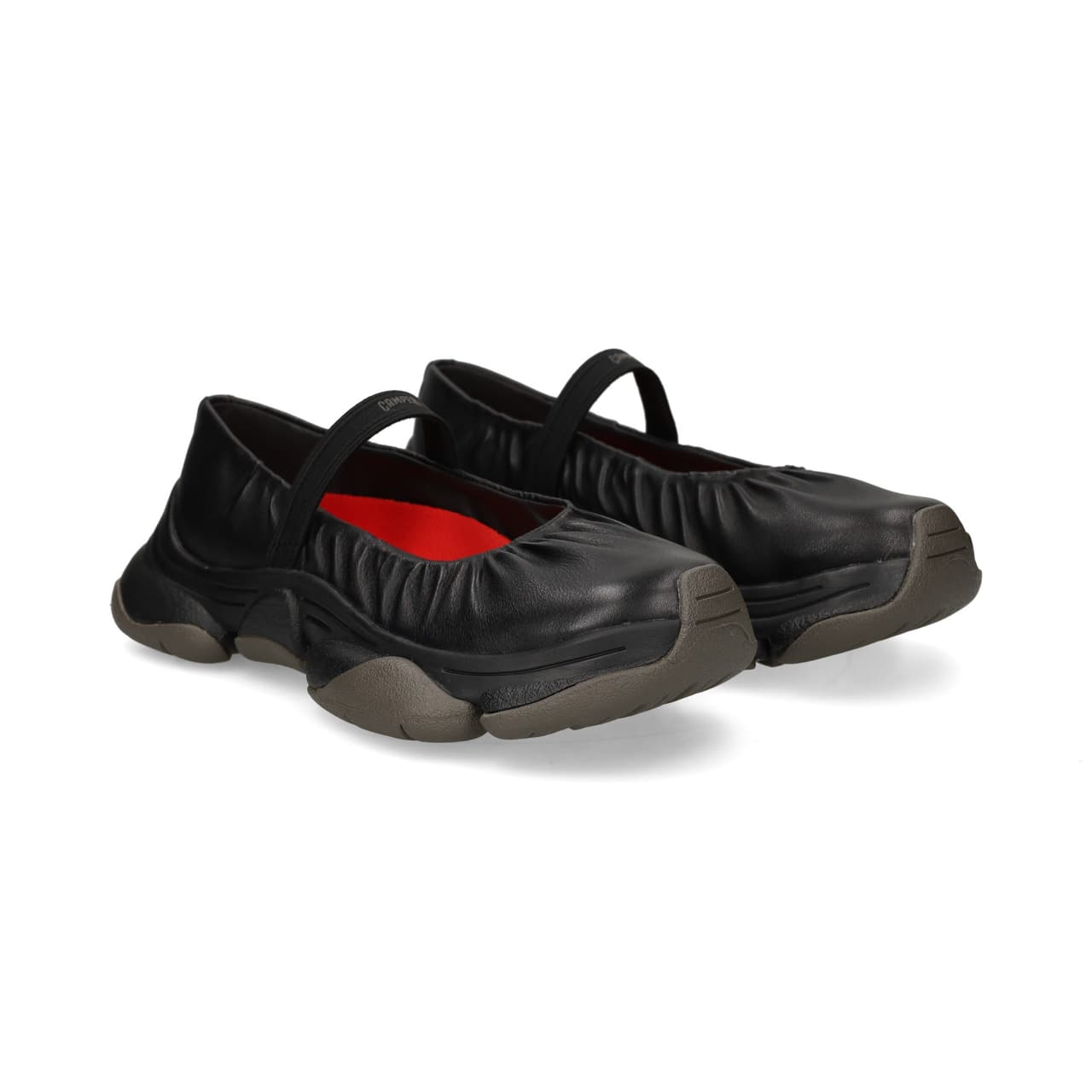 Camper Bailarina+mercedes Piel Negro