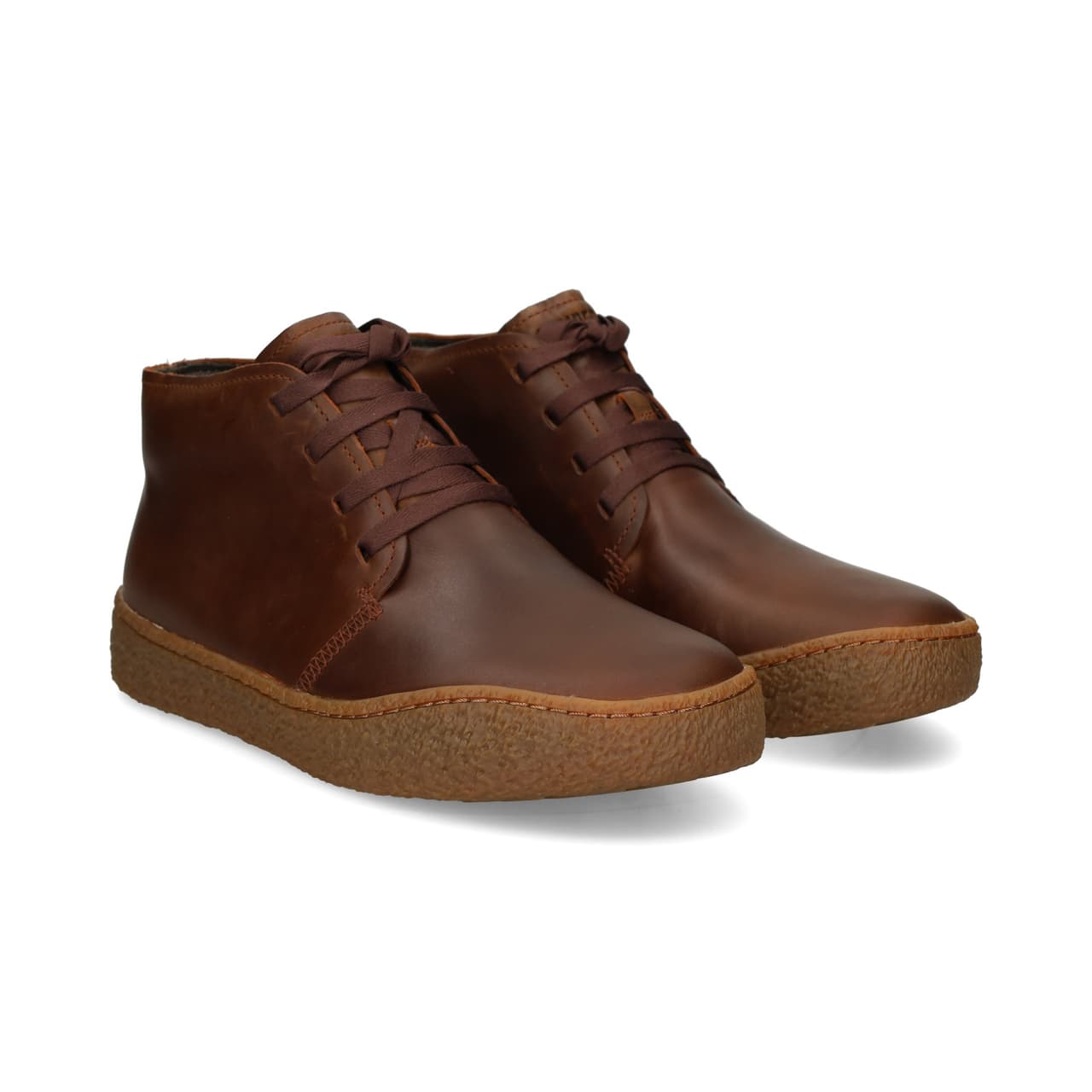 Camper Botin Engrasado Marron