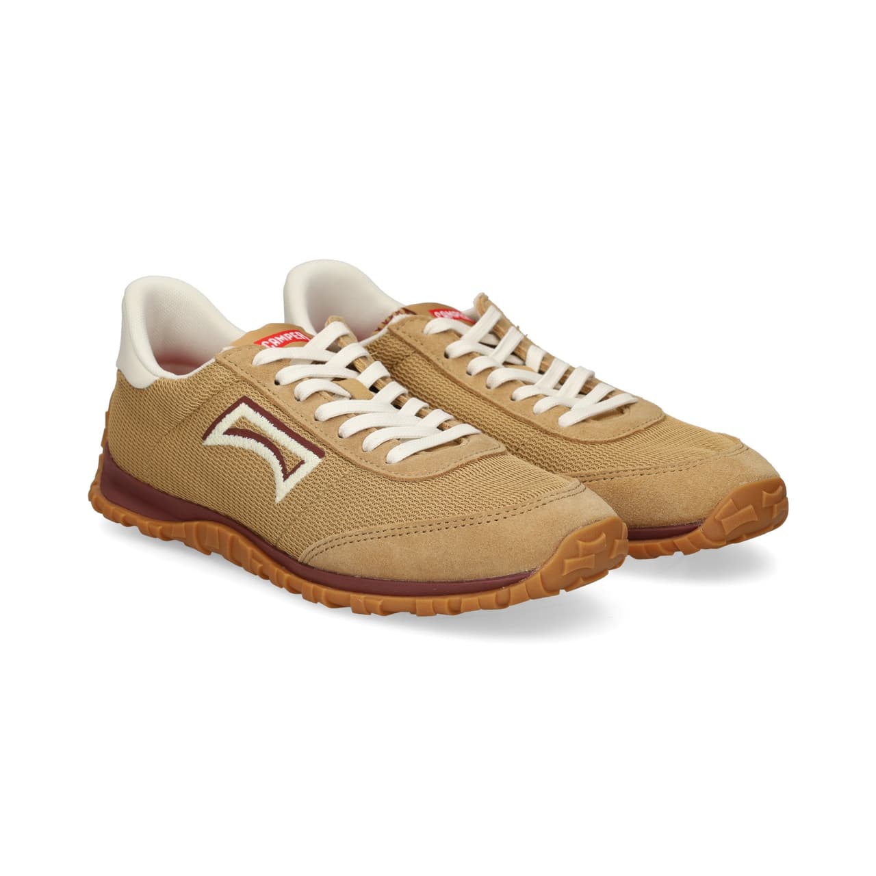 Camper DEPORTIVO TEXTIL CON BANDA CUERO Garnet-Hone