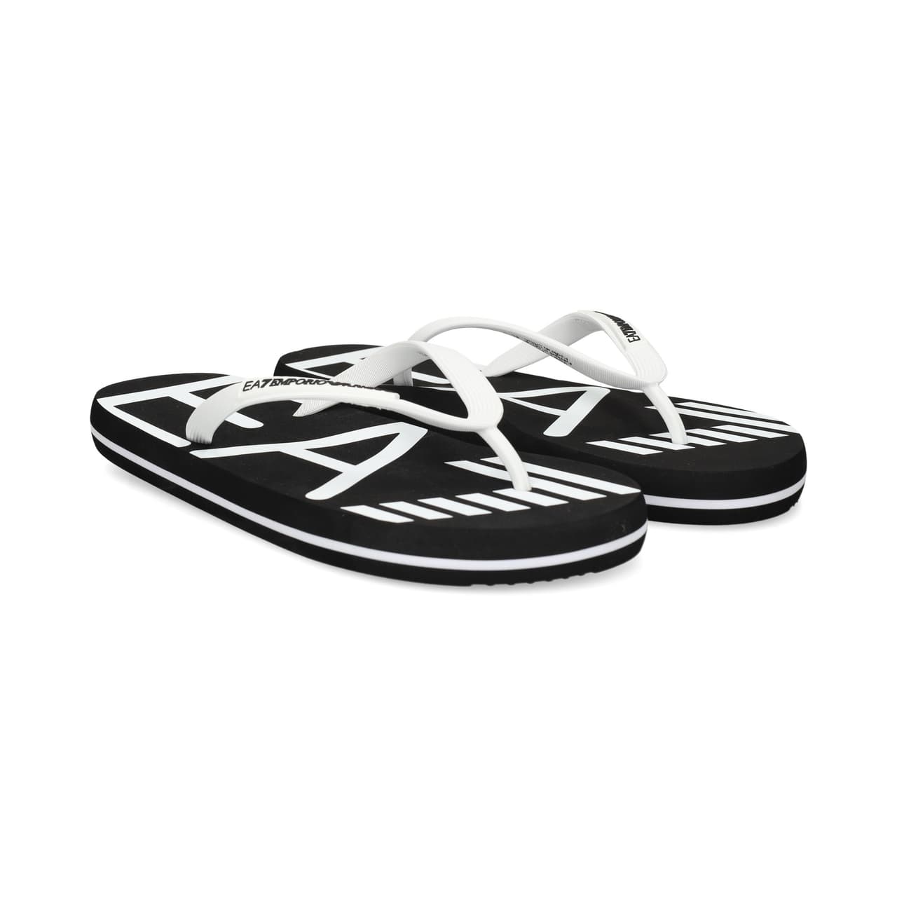 EA7 Flip Flop Blanca MC001 Black/Whi