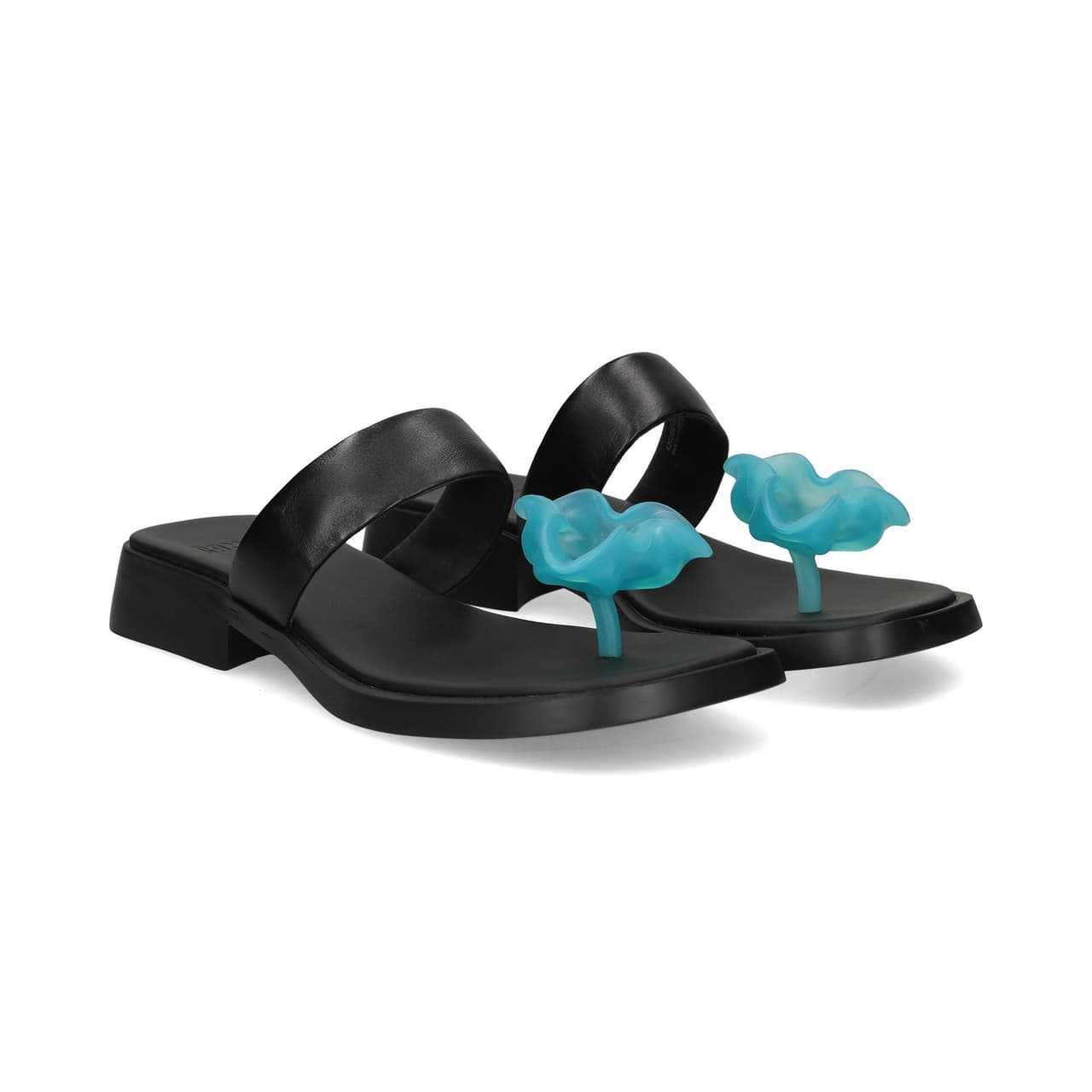Camper Flor Cielo Esclava Piel Negro