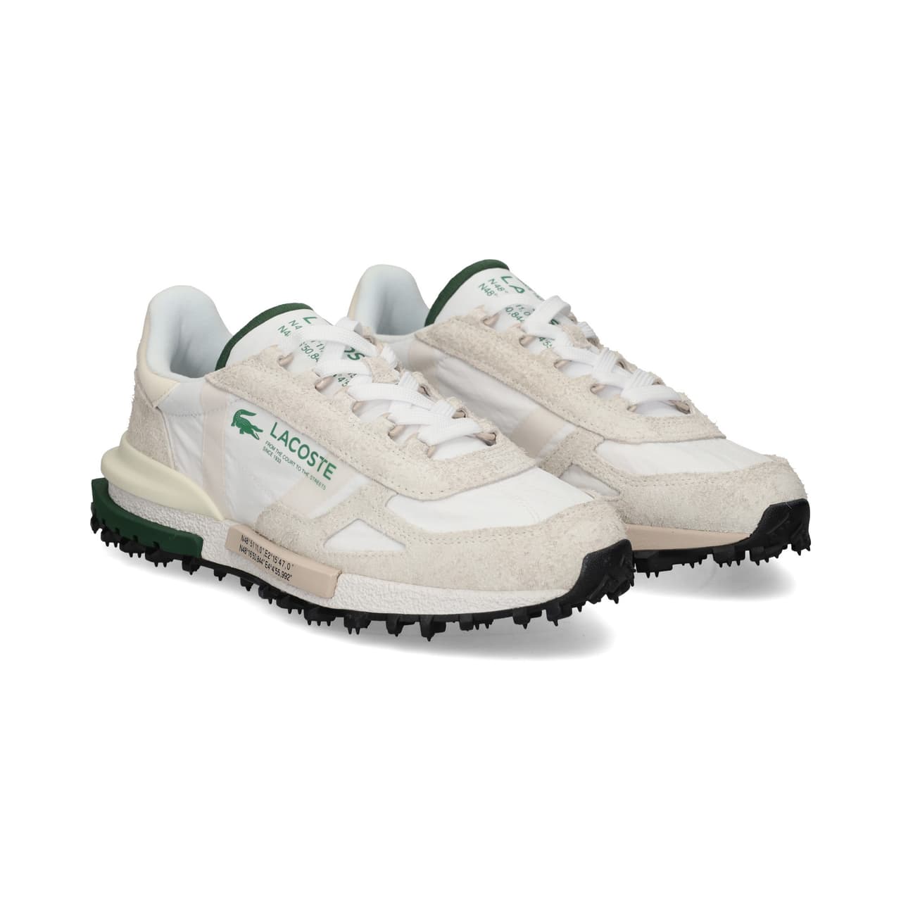 Lacoste Zapatilla Running Nailon/Ante Blanco WHT/WHT