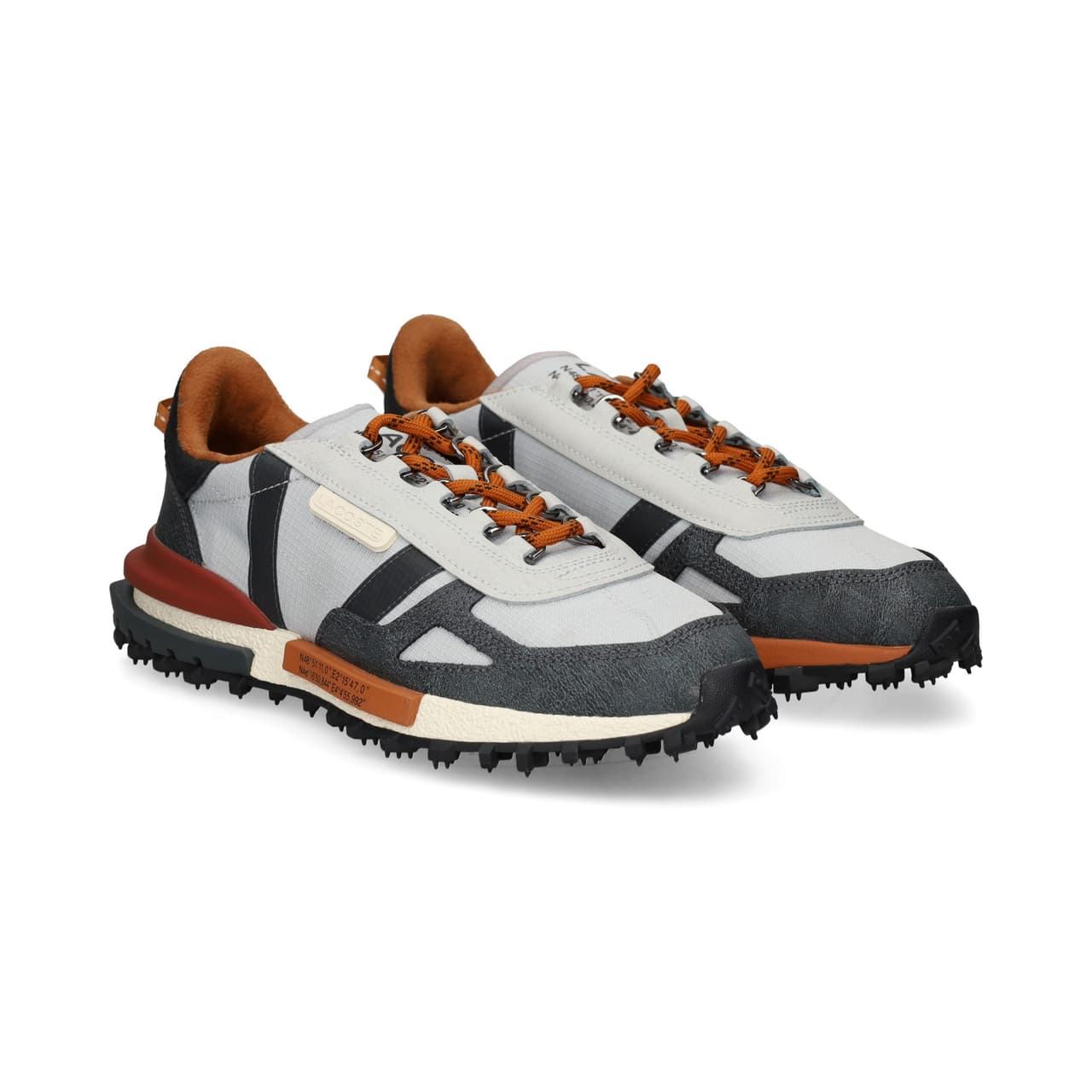 Lacoste Zapatilla Running Nailon/Ante Multi Cele LT Gry/DK G