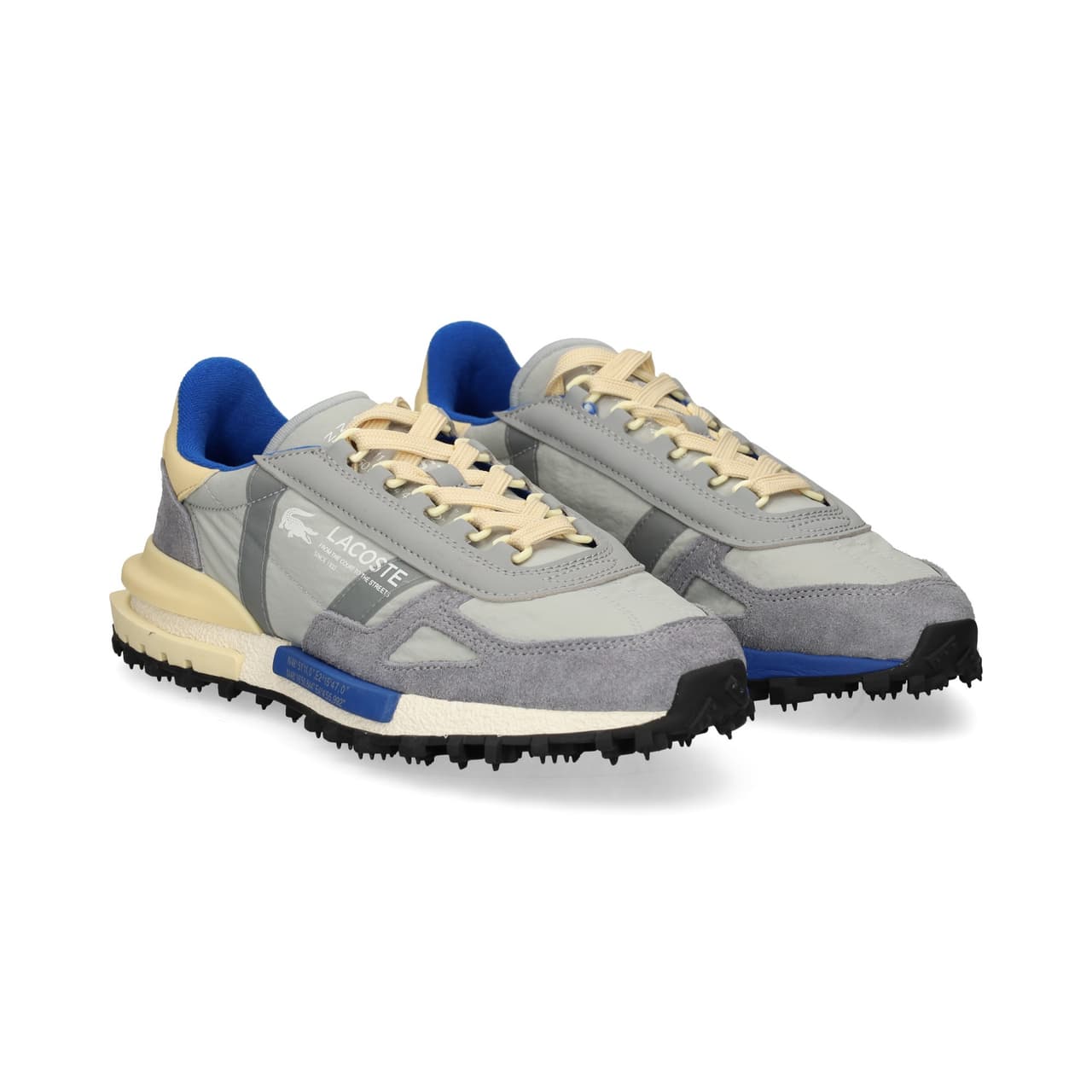Lacoste Zapatilla Running Nailon/Ante Gris Gry/LT Gry