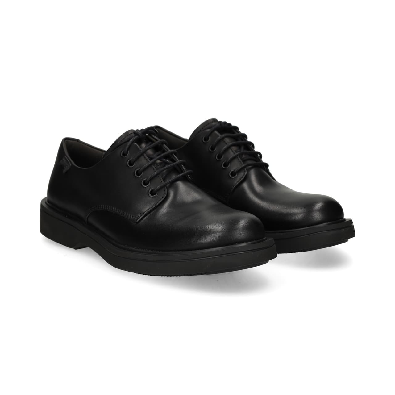 Camper Blucher Piel Negro