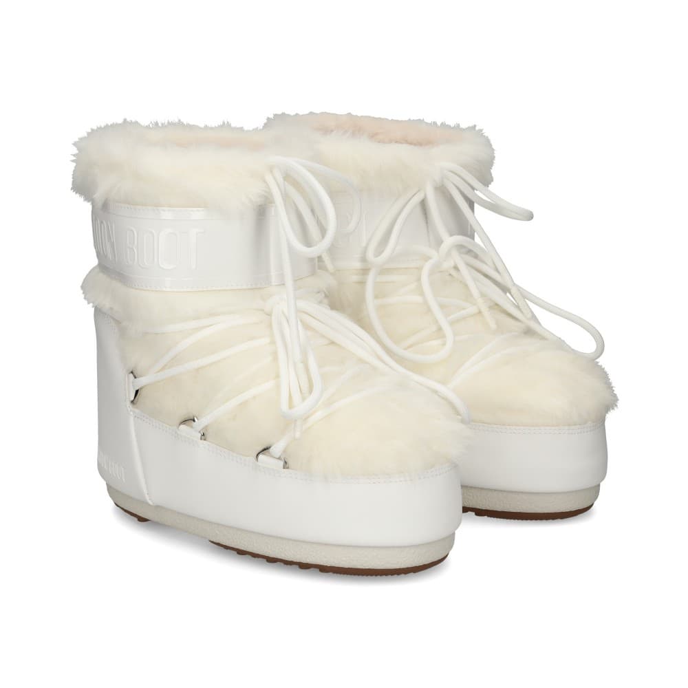 Moon Boot Botines Planos Mujer - Blanco