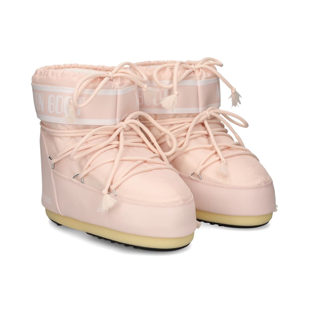 Moon Boot Botines Planos Mujer - Rosa