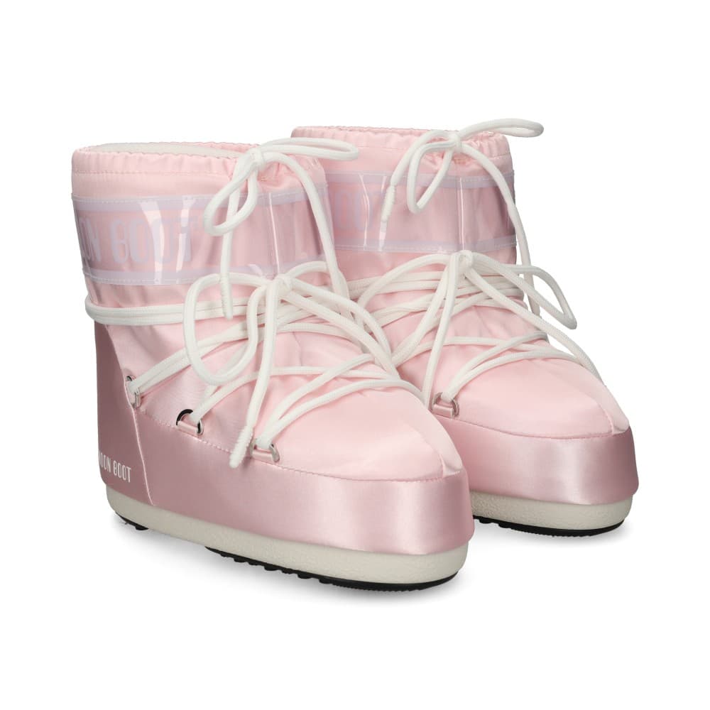 Moon Boot Botines Planos Mujer - Rosa