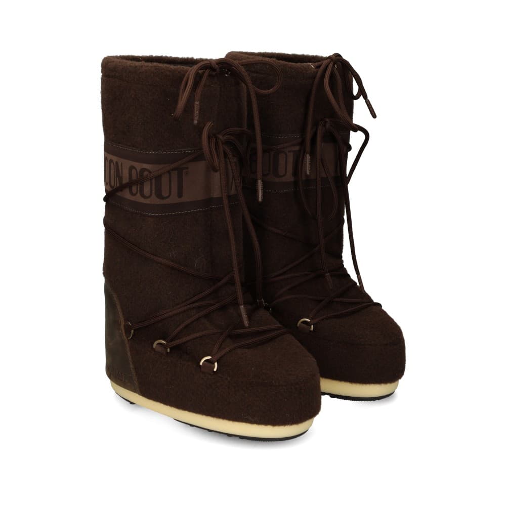 Moon Boot Botas Planas Mujer - Marrón