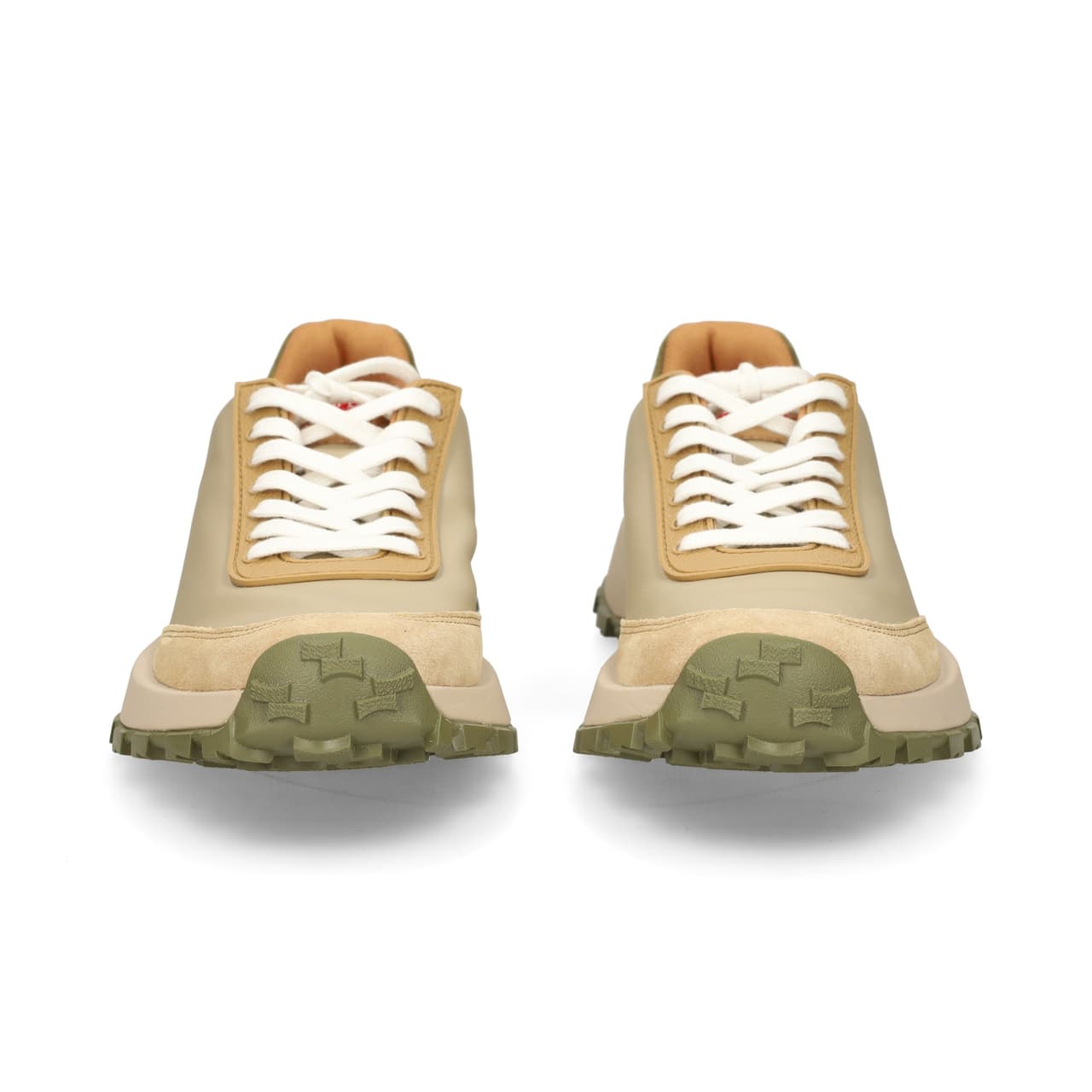 Camper Deportivo Talon Kaki Nobuck Beige — foto 3