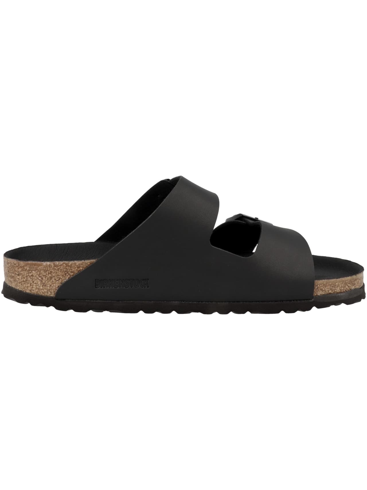 Birkenstock Arizona Birko Flor Black Black Foot Bed — foto 3