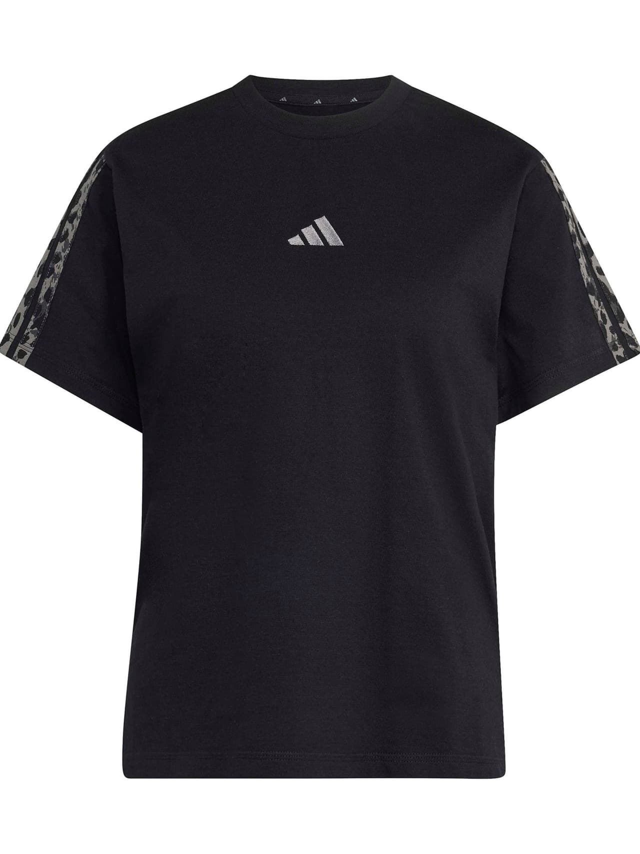 adidas Funktionsshirt 'Seasonal Essentials Animal Print 3-Stripes' — foto 4