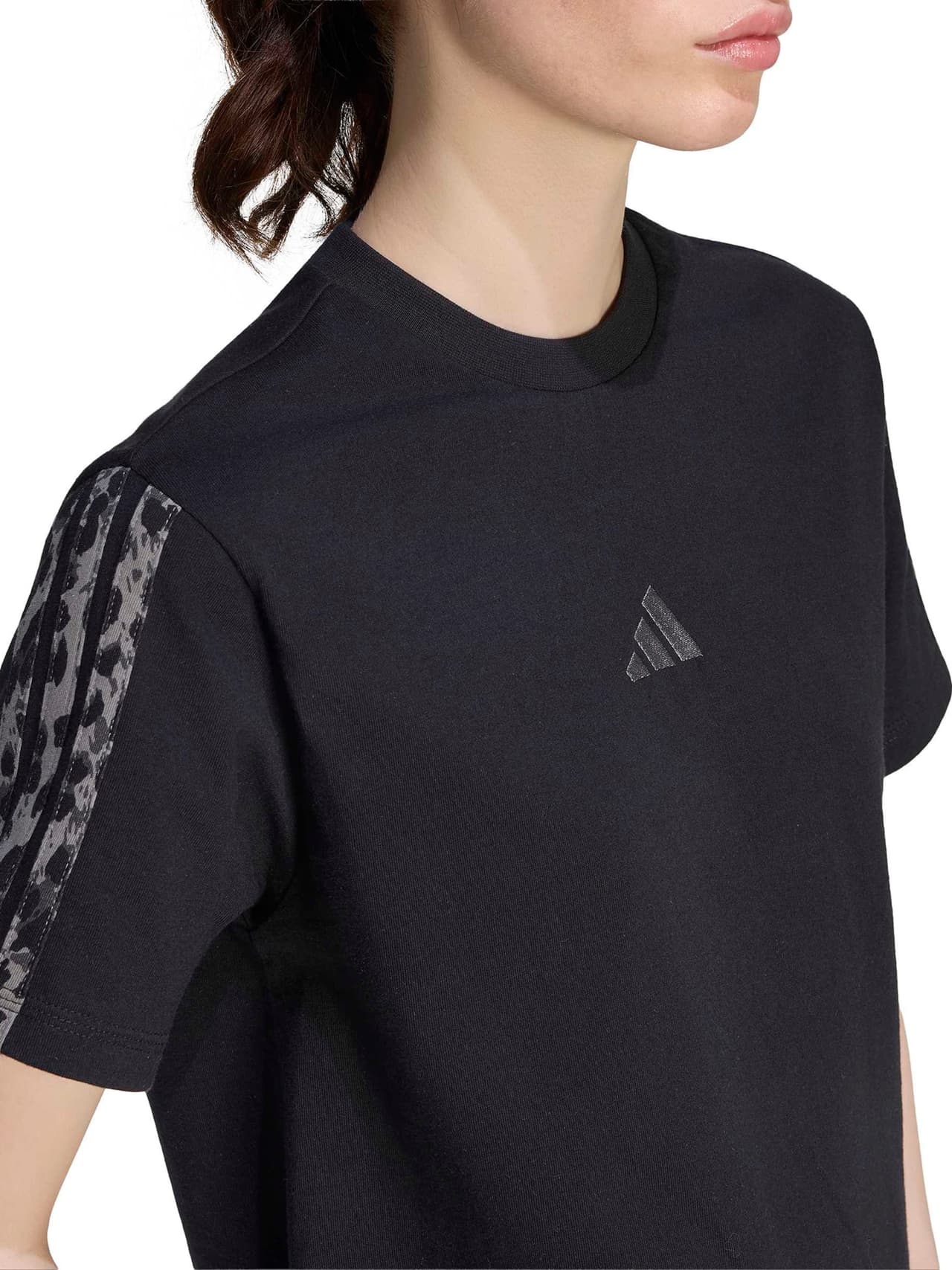 adidas Funktionsshirt 'Seasonal Essentials Animal Print 3-Stripes' — foto 6