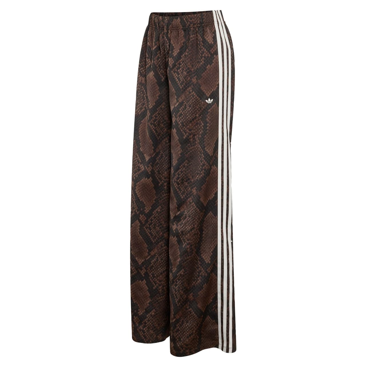 adidas Hose 'SATIN SNAKE PRINT WIDE LEG TRACK'