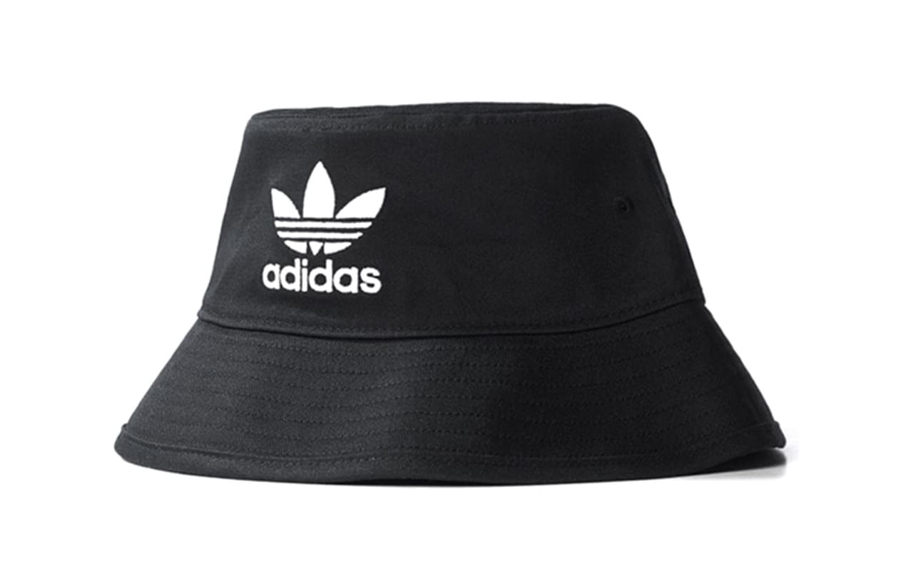adidas Adicolor Trefoil Bucket Hat 'Black'