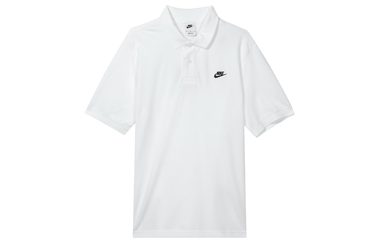 Nike Club Polo Shirt Asia Sizing 'White'