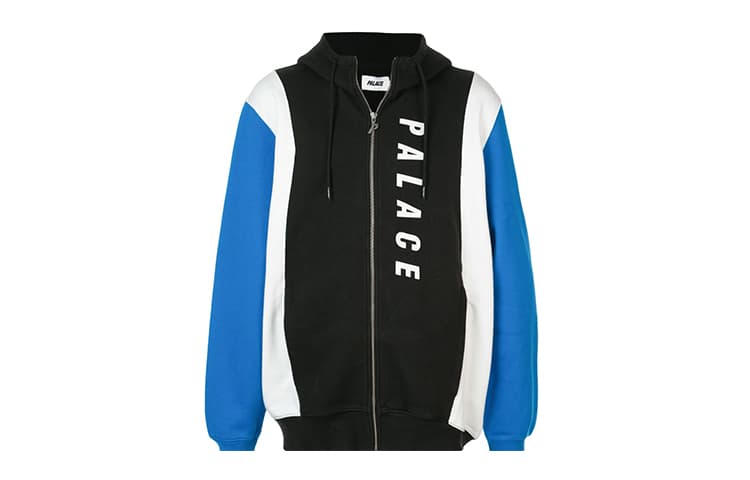 Palace Multi Color Block Fleece Hoodie