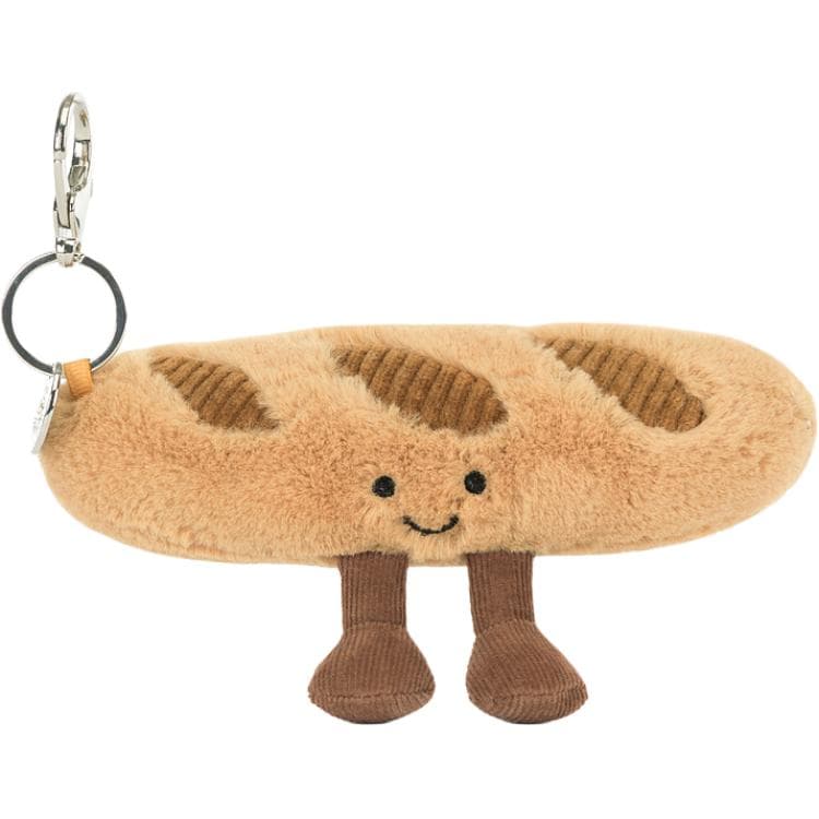 JELLYCAT Interesting Food Baguette Dolls Plush Charm 4cm