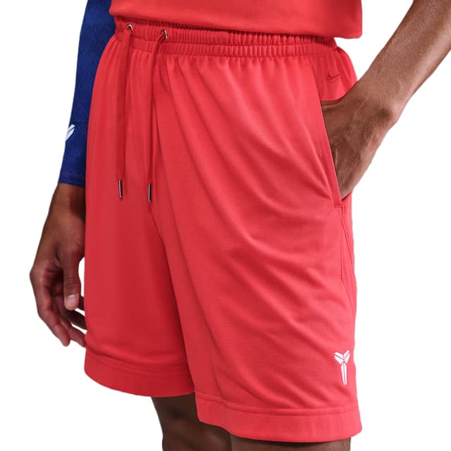 Nike Kobe Dri-FIT 6" Basketball Shorts 'Light Crimson/Light Crimson/White' 3