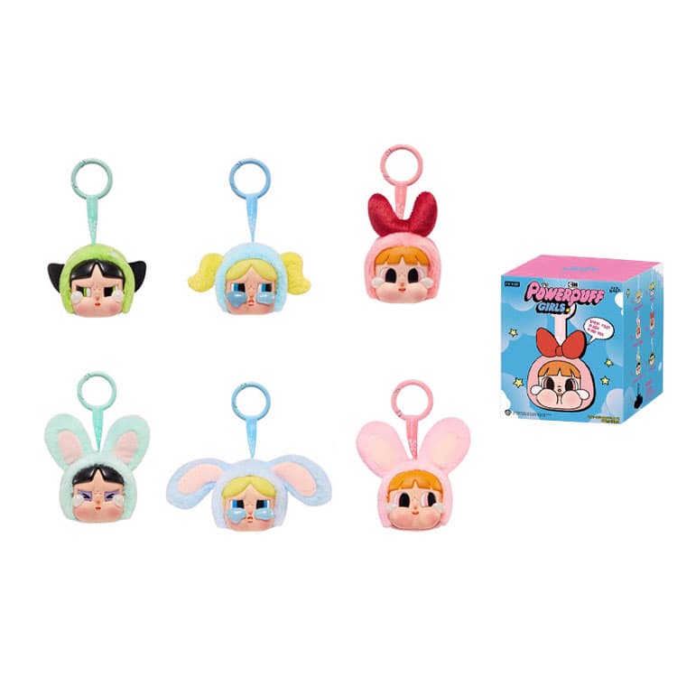 Pop Mart x Powerpuff Girls CryBaby Pendant Sealed Case (6 Blind Boxes)