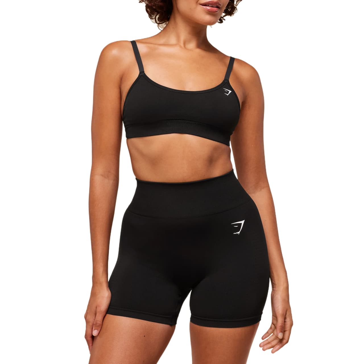 GYMSHARK Yoga Shorts Women's Black Moderate