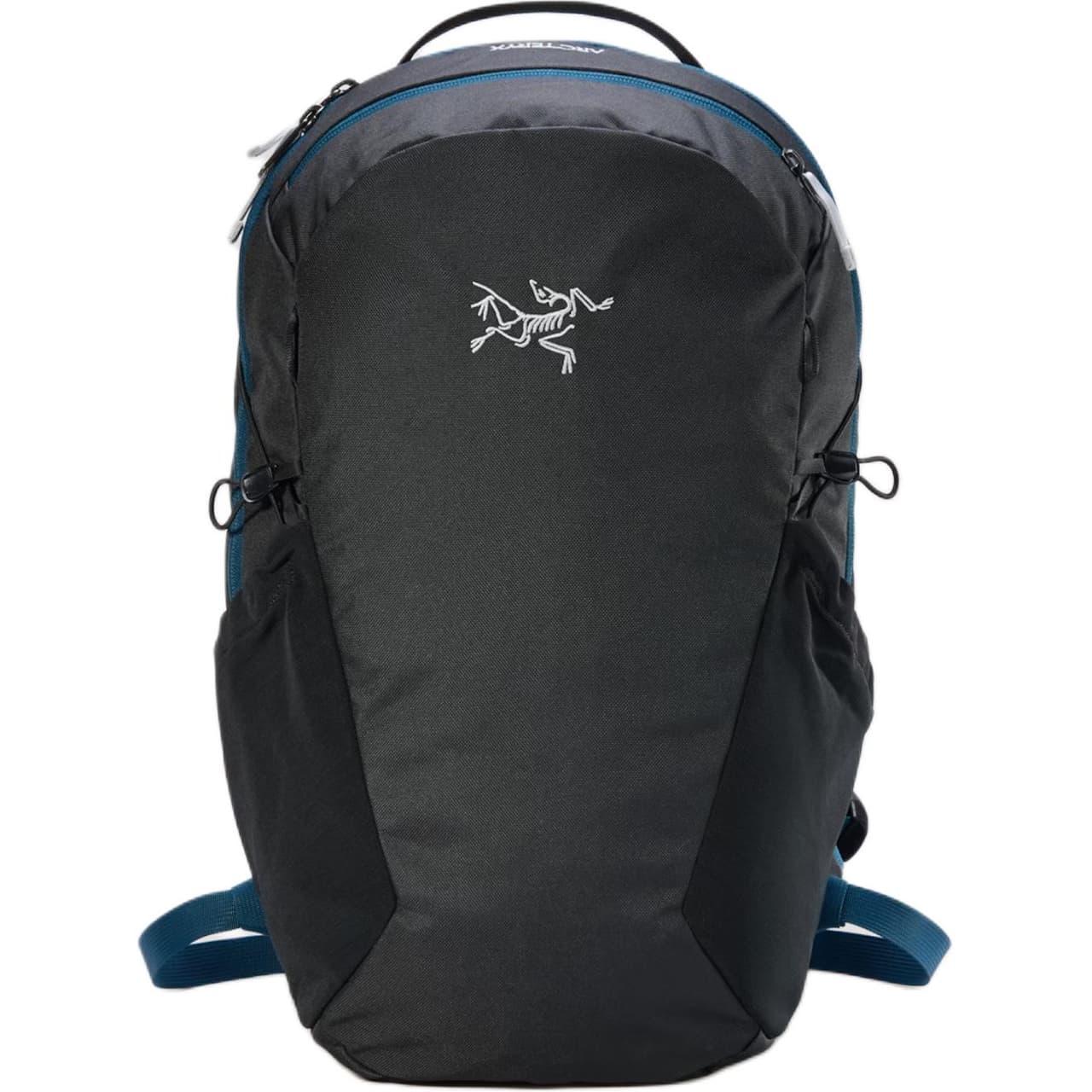 Arc'teryx Mantis 16L Mountaineering Bag Outdoor Bag Polyester Black & Azure Blue Unisex
