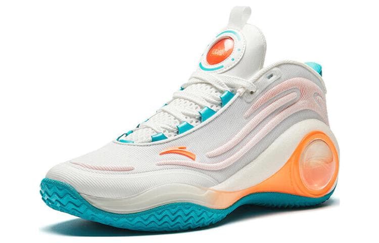 ANTA Concrete Bubble 4 Mid 'White Blue Orange'