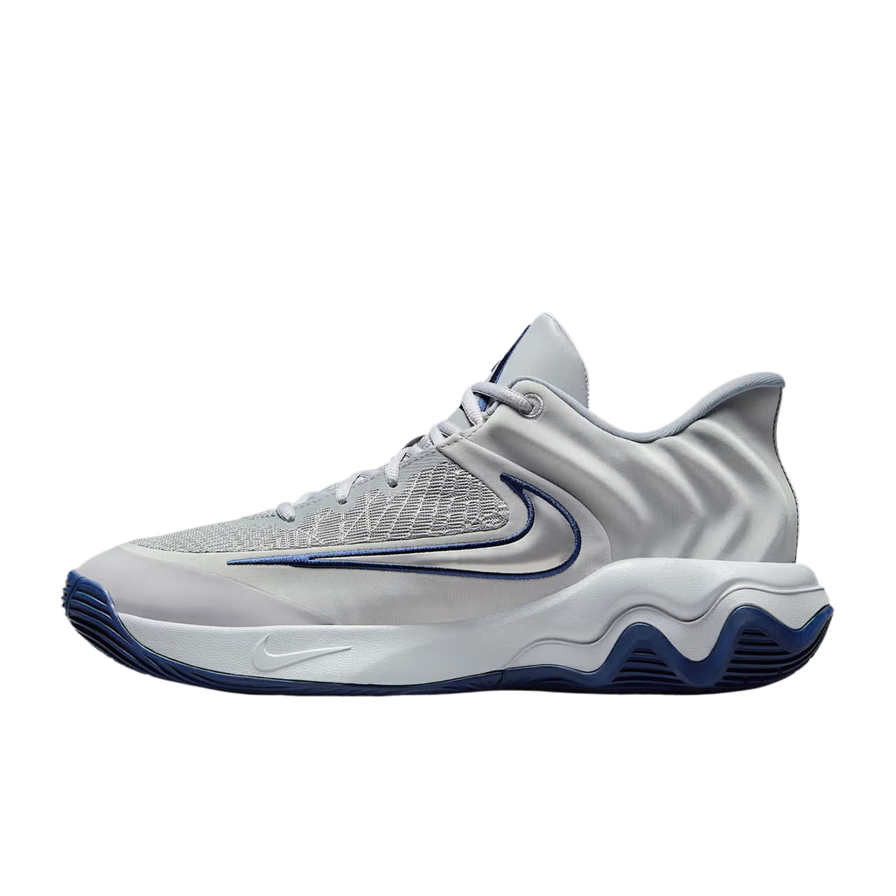 Nike Giannis Immortality 4 Abrasion Resistant Low top Basketball Shoes Unisex Gray