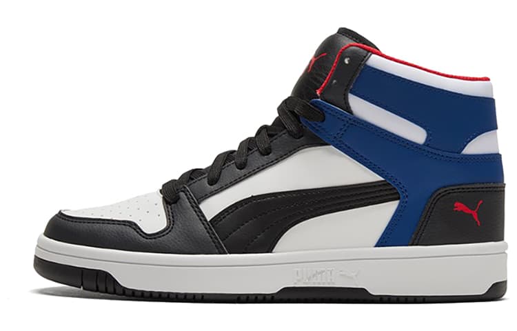 PUMA Rebound LayUp Black/Red/Blue Mid