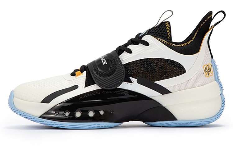 361 Degrees Aaron Gordon x Zen 4 Basketball Shoes 'White Black Blue'