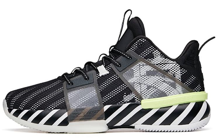 ANTA KT Shock The Game 5 Impact 1.0 Basketball Shoes 'Black White'