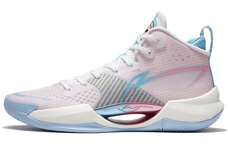 Li-Ning Superlight Mid 'Pink Blue'