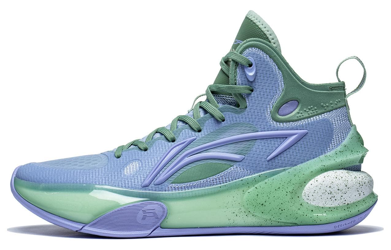 Li-Ning Yushuai 17 Mid ' Purple Green'
