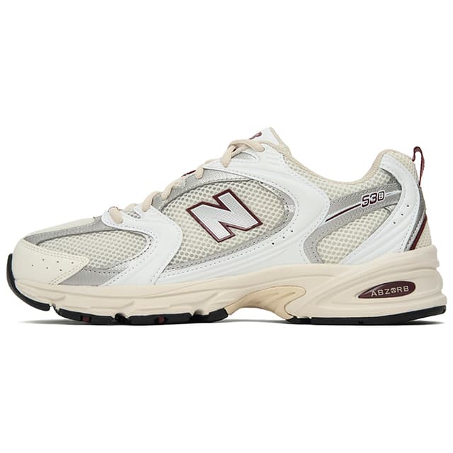 New Balance 530 Sea Salt Mercury Red 5