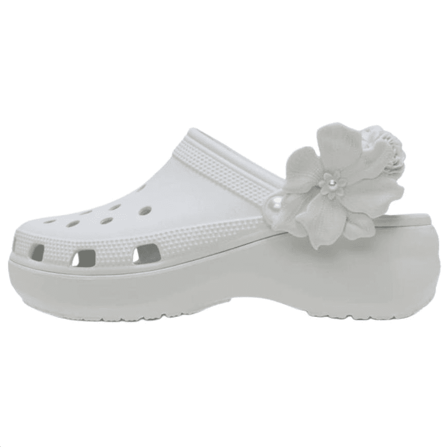 Crocs Classic Platform Bouquet Clog 'Moonlight' (Women's)