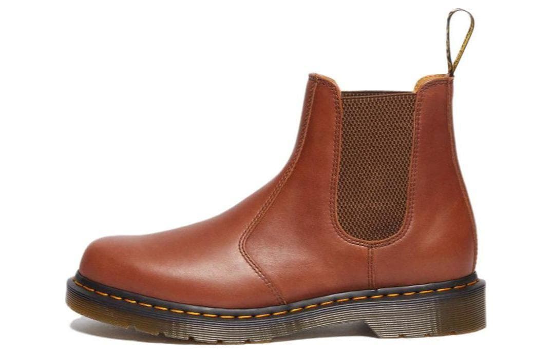 Dr.Martens 2976 Carrara Leather Chelsea Boots 'Saddle Tan'