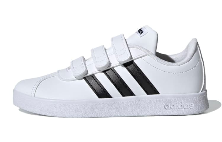 (PS) adidas VL Court 2.0 'White Black'